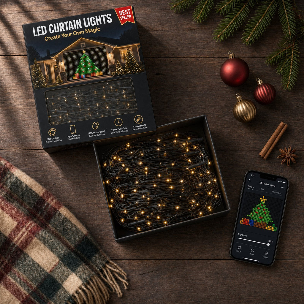 Everything included in the Merry Glow box